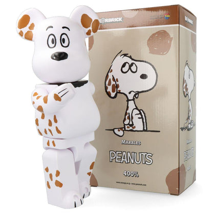 Pop Art Fusion - PopArtFusion - Medicom Toy 400% Bearbrick Marbles (Peanuts) by Medicom Toy (Limited Edition Art Toy Collectible) MT400BBMARBLES popartfusion.com by Conectid