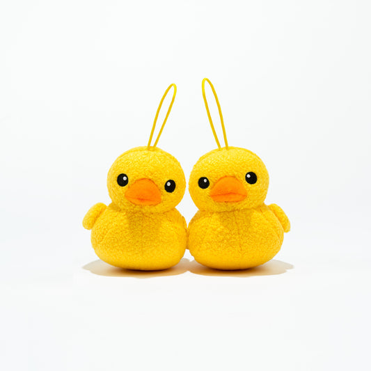 ”Double Ducks" 3.5-inch Magnetic Plush Charm