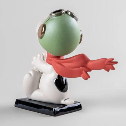 Pop Art Fusion - PopArtFusion - Lladro Lladro x Peanuts™ - Snoopy™ Flying Ace Figurine - Porcelain Handmade in Spain - Open Edition 01009529 popartfusion.com by Conectid